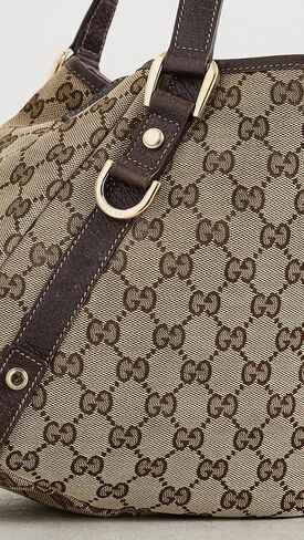 Gucci Women's Pre-Loved Abbey Open Tote, Gg Canvas in Saudi Arabia