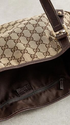 Gucci Women's Pre-Loved Abbey Open Tote, Gg Canvas in Saudi Arabia