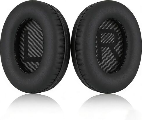 Replacement Ear Cushions for Bose QC35/QC35 II Headphones, 56mm Leather with Memory Foam, for Ae2/Ae2i/QC25/QC15 in Kuwait
