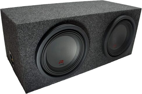 American Sound Connection Universal Car Stereo Rearfire Sealed Dual 10" Alpine R-W10D2 Type R Car Audio Subwoofers Custom Sub Box Enclosure Package New in Kuwait
