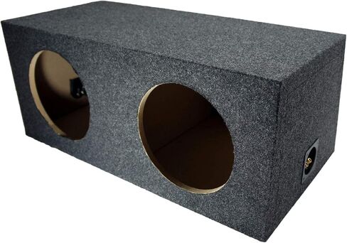 American Sound Connection Universal Car Stereo Rearfire Sealed Dual 10" Alpine R-W10D2 Type R Car Audio Subwoofers Custom Sub Box Enclosure Package New in Kuwait