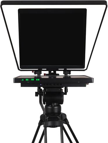 Heroview 22" XBASE Series High Brightness Single Monitor Studio teleprompter 1000nits HDMI/VGA, Software Included, Tempered Glass Easy Set-up, for Studios, Interview, Live Stream,Education in Kuwait