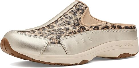Easy Spirit Traveltime Women's Slip On, 9 E US, Gold-Leopard in Saudi Arabia