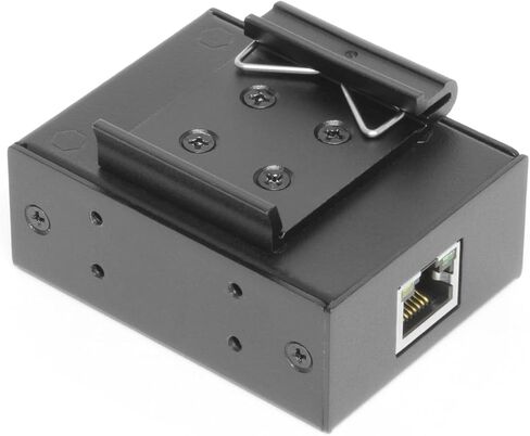 Coolgear Industrial USB-C to Ethernet Adapter - Gigabit Speed, Screw Lock Cable, Surge Protection, Industrial Grade for Factory, Kiosk & Field Use in Kuwait