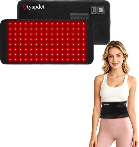 Red Light Therapy for Body, 3-in-1 LED 660nm & 850nm 16" * 7.9" Infrared Light Therapy Pad for Body Knee Neck Shoulder Back Muscle Pain Relief Portable Gift for Women Men in Saudi Arabia