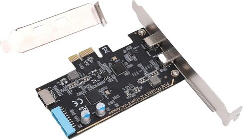 بطاقة توسيع PCIe USB 3.2 Gen 1 TypeC عالية السرعة، عرض نطاق ترددي 5 جيجابت في الثانية، سهلة التركيب، متوافقة مع OS X in Kuwait