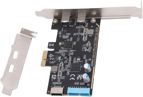 بطاقة توسيع PCIe USB 3.2 Gen 1 TypeC عالية السرعة، عرض نطاق ترددي 5 جيجابت في الثانية، سهلة التركيب، متوافقة مع OS X in Kuwait