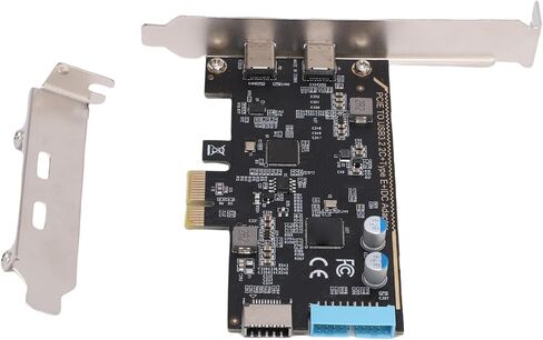 بطاقة توسيع PCIe USB 3.2 Gen 1 TypeC عالية السرعة، عرض نطاق ترددي 5 جيجابت في الثانية، سهلة التركيب، متوافقة مع OS X in Kuwait