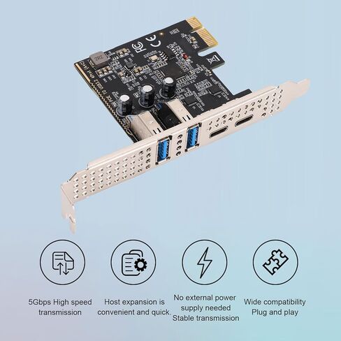 محول PCI Express بطاقة توسيع سريعة لنقل البيانات من النوع C للمستخدمين in Kuwait
