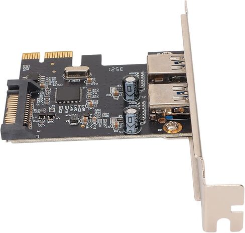 بطاقة توسيع SUNGOOYUE PCIE إلى USB 3.0، منفذين بمعدل نقل 5 جيجابت في الثانية، USB Hot Swap، مع 3.0 SuperSpeed، لـ Vista 7 in Kuwait
