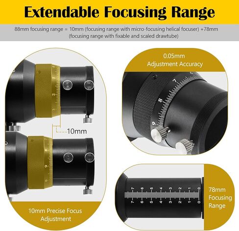 Astromania Deluxe Finderscope Guide Scope Mount - حزمة مع - نطاق دليل مطور 70 مم FMC in Kuwait