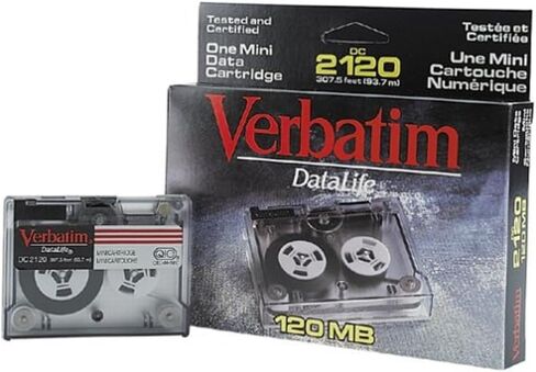 عربة بيانات Verbatim Dc2120 بسعة 120 ميجابايت، حزمة واحدة in Kuwait