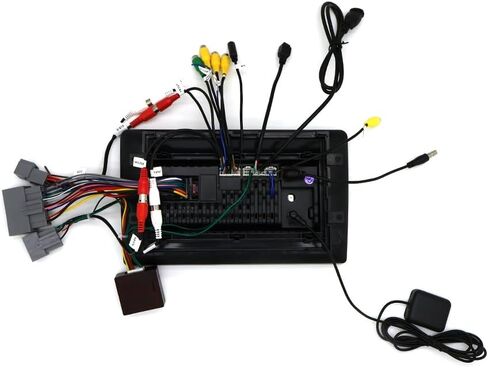 راديو ستيريو للسيارة Ford Edge 2007 2008 2009 2010، شاشة لمس 10 بوصة تدعم Carplay اللاسلكي وAndroid Auto، بلوتوث/التحكم الصوتي/GPS/WiFi/كاميرا احتياطية/SWC/راديو FM-2+32G in Kuwait