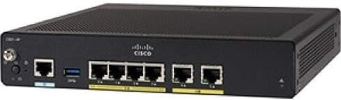 موجه الخدمات المتكاملة Cisco C921-4P ISR 900 Series ذو 4 منافذ (متجدد) in Kuwait