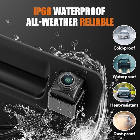 LCWRGS Rear View Backup Camera Compatible with Hyundai Sonata 2015 2016 2017 HD Night Vision Park Assist Reverse Camera Replaces# 95760-E6201, 95760-C2101, 95760-E6200, 95760-E6100 in Kuwait