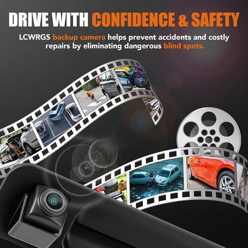 LCWRGS Rear View Backup Camera Compatible with Hyundai Sonata 2015 2016 2017 HD Night Vision Park Assist Reverse Camera Replaces# 95760-E6201, 95760-C2101, 95760-E6200, 95760-E6100 in Kuwait