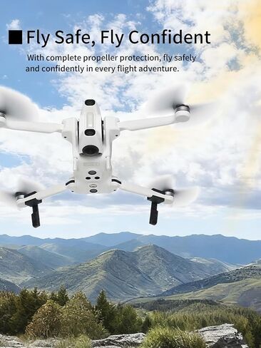 Foldable Landing Gear Extensions for Insta360 Shadow Wing Antigravity A1, 3cm Height Lift, Anti-Scratch & Anti-Wear Landing Protection, Lightweight 8g, Easy to Install, Foldable Storage, Black in Kuwait