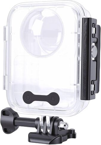 Diyeeni Water Proof Camera Housing, Underwater Dive Case for Osmo360, 45M/147FT Water Proof Camera Cover with Bracket, Anti Scratch PC Shell for Diving Surfing Skiing in Kuwait