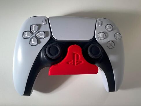 3DEXL 3D Printed Wall Mount Bracket for PlayStation DualSense Controllers, Color: Red for PS4, for PS5 in Kuwait