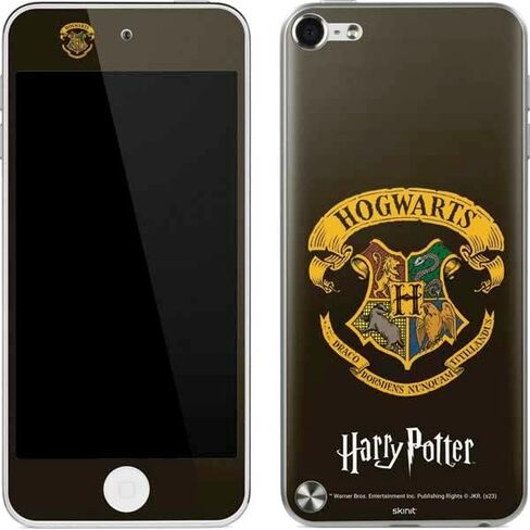 Skinit Decal MP3 Player Skin Compatible with iPod Touch (5th Gen&2012) - Officially Licensed Warner Bros Hogwarts Houses Crest Design in Kuwait