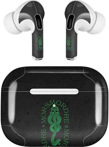 غلاف صوتي من Skinit متوافق مع Apple AirPods Pro (الجيل الثاني، 2022) - تصميم Warner Bros Morsmorder مرخص رسميًا in Kuwait