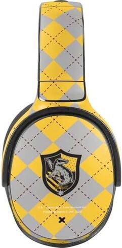 غلاف صوتي من Skinit متوافق مع Skullcandy Venue - تصميم Warner Bros Hufflepuff Crest المرخص رسميًا in Kuwait