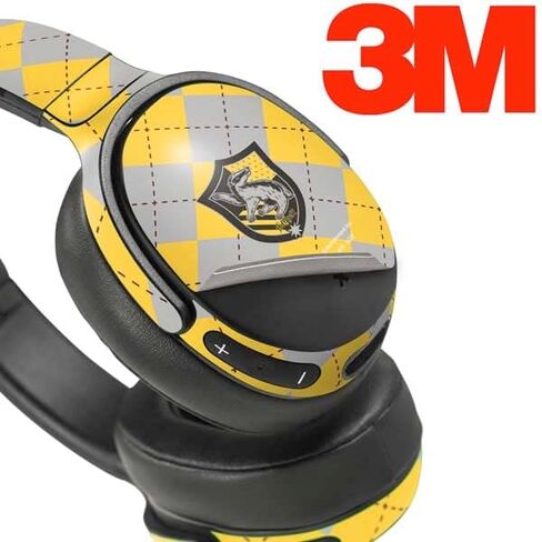 غلاف صوتي من Skinit متوافق مع Skullcandy Venue - تصميم Warner Bros Hufflepuff Crest المرخص رسميًا in Kuwait