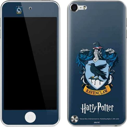 ملصق Skinit لمشغل MP3 متوافق مع iPod Touch (الجيل الخامس و2012) - تصميم Warner Bros Ravenclaw House Crest المرخص رسميًا in Kuwait
