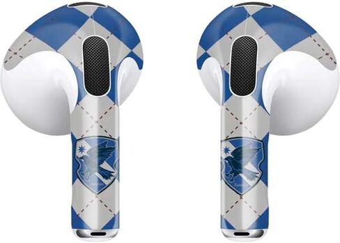 غلاف صوتي من Skinit متوافق مع Apple AirPods (الجيل الثالث، 2021) - تصميم Ravenclaw Crest المرخص رسميًا من Warner Bros in Kuwait