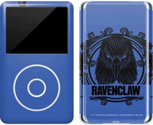 Skinit Decal MP3 Player Skin Compatible with iPod Classic (6th Gen) 80GB - Officially Licensed Warner Bros Ravenclaw Illustration Design in Kuwait