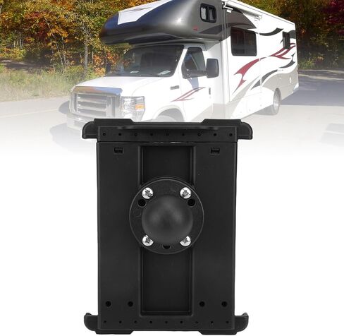 Sorandy Heavy Duty Tablet Holder, Adjustable Industrial Tablet Mount with Edge Borders, High Strength Spring Mount, Ideal for Vehicles, Trucks & Cars in Kuwait
