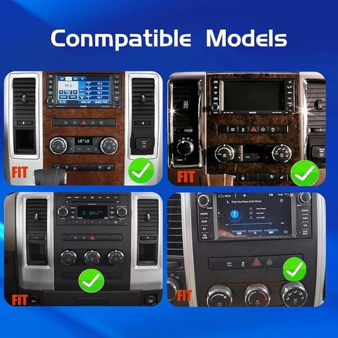 Upgraded 8 Core Car Radio for Dodge Ram 1500 2500 3500 2009-2012 | Android 14, 4+64G with DSP Audio | Wireless CarPlay & Android Auto | 10" Ultra HD Touchscreen| Backup Camera, SWC, AM/FM/RDS in Kuwait