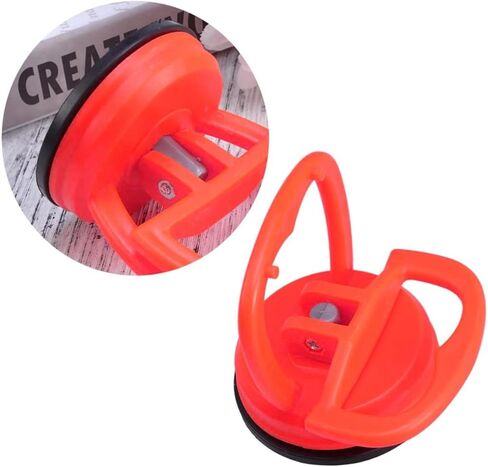SOLUSTRE Heavy Duty Cup Glass Lifter Tool for LCD Screen Opening Pad for Smartphone and Tablet Repairs Strong Power Non- Design Orange in Kuwait