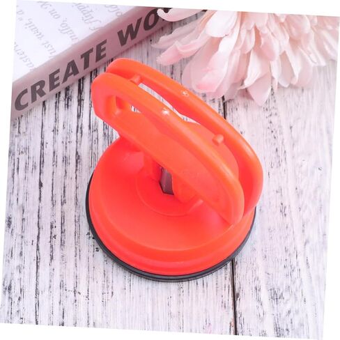 SOLUSTRE Heavy Duty Cup Glass Lifter Tool for LCD Screen Opening Pad for Smartphone and Tablet Repairs Strong Power Non- Design Orange in Kuwait