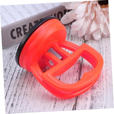 SOLUSTRE Heavy Duty Cup Glass Lifter Tool for LCD Screen Opening Pad for Smartphone and Tablet Repairs Strong Power Non- Design Orange in Kuwait