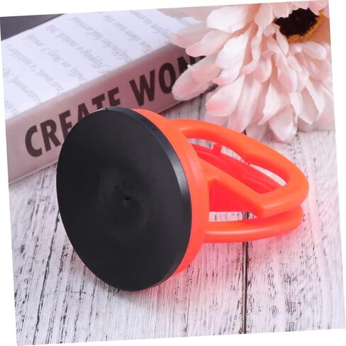 SOLUSTRE Heavy Duty Cup Glass Lifter Tool for LCD Screen Opening Pad for Smartphone and Tablet Repairs Strong Power Non- Design Orange in Kuwait