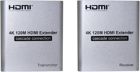 CHICHIYANG HDMI Extender 120M HDMI Network Extender RJ45 CAT5e CAT6 Ethernet Cables Splitter Support Laptop DVD TV in Kuwait