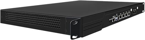 راوتر جدار حماية صغير للكمبيوتر الشخصي 1U مع جهاز جدار الحماية Intel N300، 4 * Intel 2.5 جيجابت إيثرنت، 2 x SFP+ 82599es 10 جيجابت، GPIO، فتحة SIM 1 * COM (RJ45)، دعم OPNsense (بدون ذاكرة وصول عشوائي ولا SSD) in Kuwait