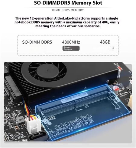 راوتر جدار حماية صغير للكمبيوتر الشخصي 1U مع جهاز جدار الحماية Intel N300، 4 * Intel 2.5 جيجابت إيثرنت، 2 x SFP+ 82599es 10 جيجابت، GPIO، فتحة SIM 1 * COM (RJ45)، دعم OPNsense (بدون ذاكرة وصول عشوائي ولا SSD) in Kuwait