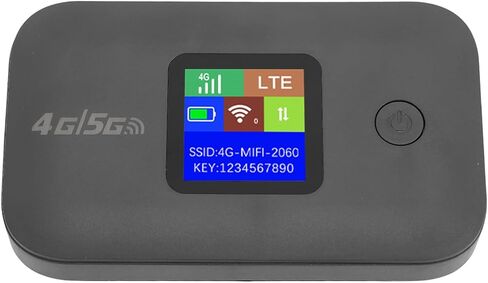 Diyeeni 4G LTE Portable Router, Mobile Hotspot with SIM Card Slot, Supports 8-10 Users, High Stability, 3000mAh Rechargeable Battery for Home, Office, Traveling (European Version) in Kuwait