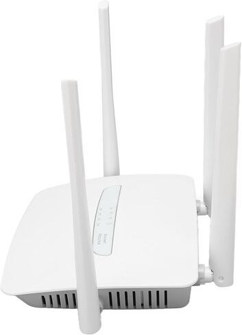 CUIFATI 4G LTE CPE WiFi Router, Portable WiFi Hotspot with 4 External Antennas and SIM Card Slot for Indoor Outdoor Coverage, Support 32 Users, Suitable for Europe Asia Africa (US Plug) in Kuwait