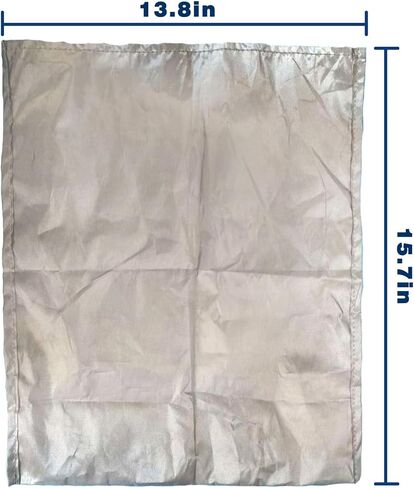 Large WiFi Router Cover Faraday Bag E M F Protection WiFi Blocker Faraday Cage for Smart Meter Cover E M F Blocker Signal Block E M F Shield 5G Protection Radio Frequency Card Holder in Kuwait