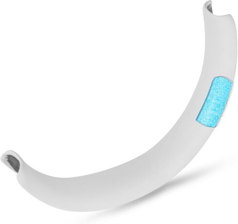 غطاء بديل لعصابة الرأس متوافق مع سماعات الرأس اللاسلكية Bose QuietComfort Ultra Wireless QC Ultra Headband سهلة التركيب، أجزاء من الجلد البروتيني (أبيض) in Kuwait