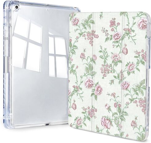 حافظة لجهاز iPad A16 الجيل الحادي عشر 11 بوصة 2025، حافظة iPad الجيل العاشر 10.9 بوصة 2022، غطاء شفاف خلفي شفاف ثلاثي الطي مع حامل قلم رصاص وغطاء للنوم/الاستيقاظ التلقائي، طباعة جلد الفهد in Kuwait