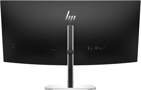 شاشة مؤتمرات HP Series 5 Pro مقاس 34 بوصة WQHD USB-C، وكاميرا ويب منبثقة بدقة 5 ميجابكسل، ومكبرات صوت 4 × 3 وات، وإمالة، ودوران، وحامل لضبط الارتفاع، ومنفذ عرض، وموزع HDMI وDKZ USB، أسود/فضي in Saudi Arabia