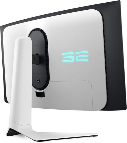 شاشة كمبيوتر Alienware Aw3225Qf مقاس 81.3 سم (32 بوصة) 3840 × 2160، W129021912 (81.3 سم (32) 3840 × 2160 بكسل 4K Ultra Hd Qd-OLED أسود، أبيض) in Kuwait