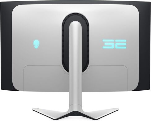 شاشة كمبيوتر Alienware Aw3225Qf مقاس 81.3 سم (32 بوصة) 3840 × 2160، W129021912 (81.3 سم (32) 3840 × 2160 بكسل 4K Ultra Hd Qd-OLED أسود، أبيض) in Kuwait