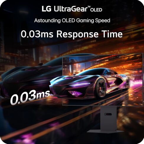 LG 32GX870A-B 32-inch Ultragear 4K UHD (3840 x 2160) OLED Gaming Monitor, Dual-Mode, 240Hz, 0.03ms, NVIDIA, AMD FreeSync Premium Pro, VESA Display HDR True Black 400, USB C, DP2.1 (Renewed) in Kuwait