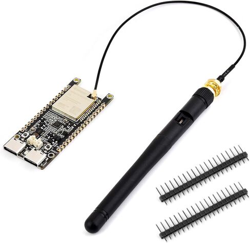 Waveshare ESP32-C5 لوحة تطوير Wi-Fi 6 ثنائية النطاق، 240 ميجاهرتز RISC-V، وحدة سلسلة ESP32-C5-WROOM-1، متعدد البروتوكولات RISC-V MCU، فلاش 32 ميجابايت وذاكرة PSRAM 8 ميجابايت، مع هوائي واي فاي خارجي ثنائي النطاق in Kuwait