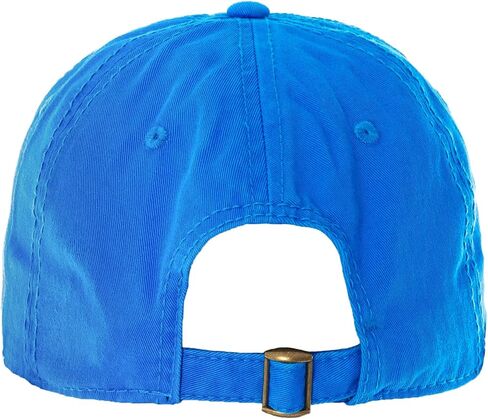 Disney Monsters Inc. Embroidered Logo Hat Adjustable Strap Baseball Cap Blue in Saudi Arabia